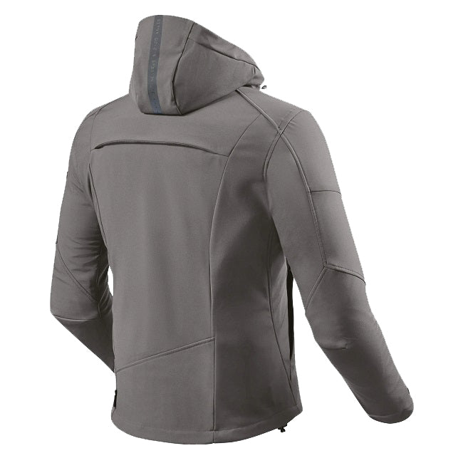 FJT282 Jacket Afterburn H2O Dark Grey back